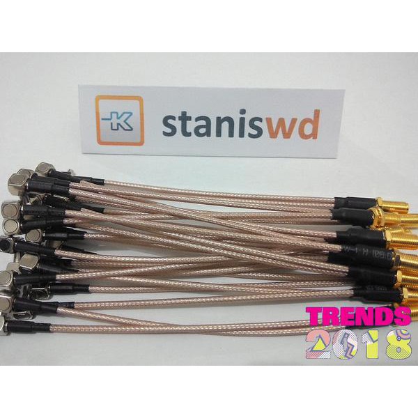 PROMO HARGA MURAH Dual Pigtail Huawei ZTE Sierra [MIMO Compatible u/ Modem 4G]