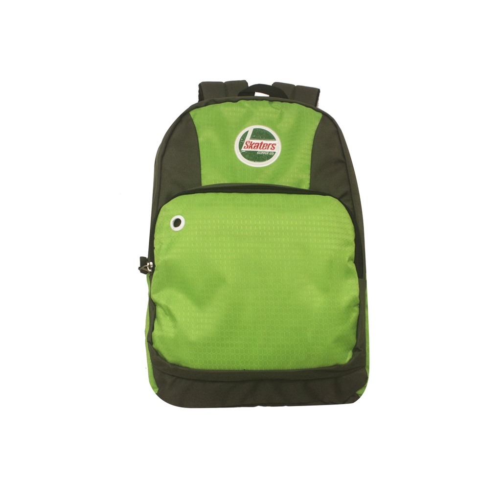 TAS RANSEL LAPTOP SKATERS SB027 HIJAU OLIVE HIJAU STABILO