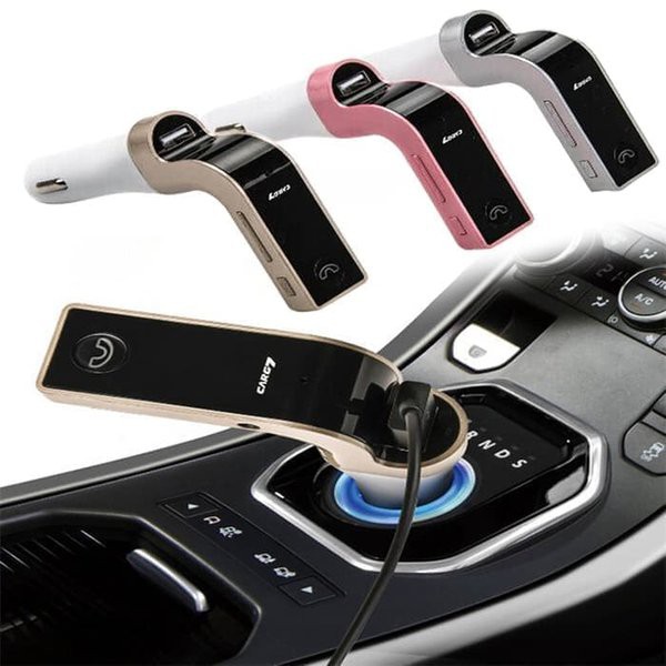FM MODULATOR LUXURY + BLUETOOTH CAR CHARGER 3IN1
