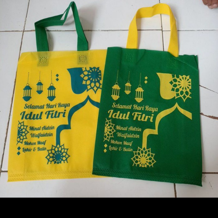 

NEW Goodie bag Lebaran 25x35 (Lusinan)1 sisi 1 warna