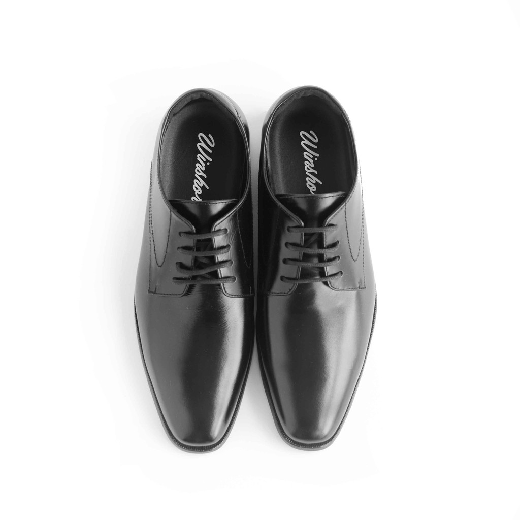 Sepatu Pantofel Pria - Winshor - Ashton Black