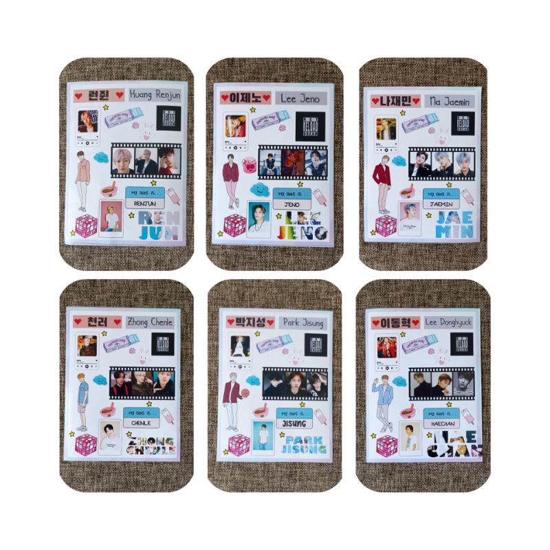 

STIKER NCT DREAM UK A6