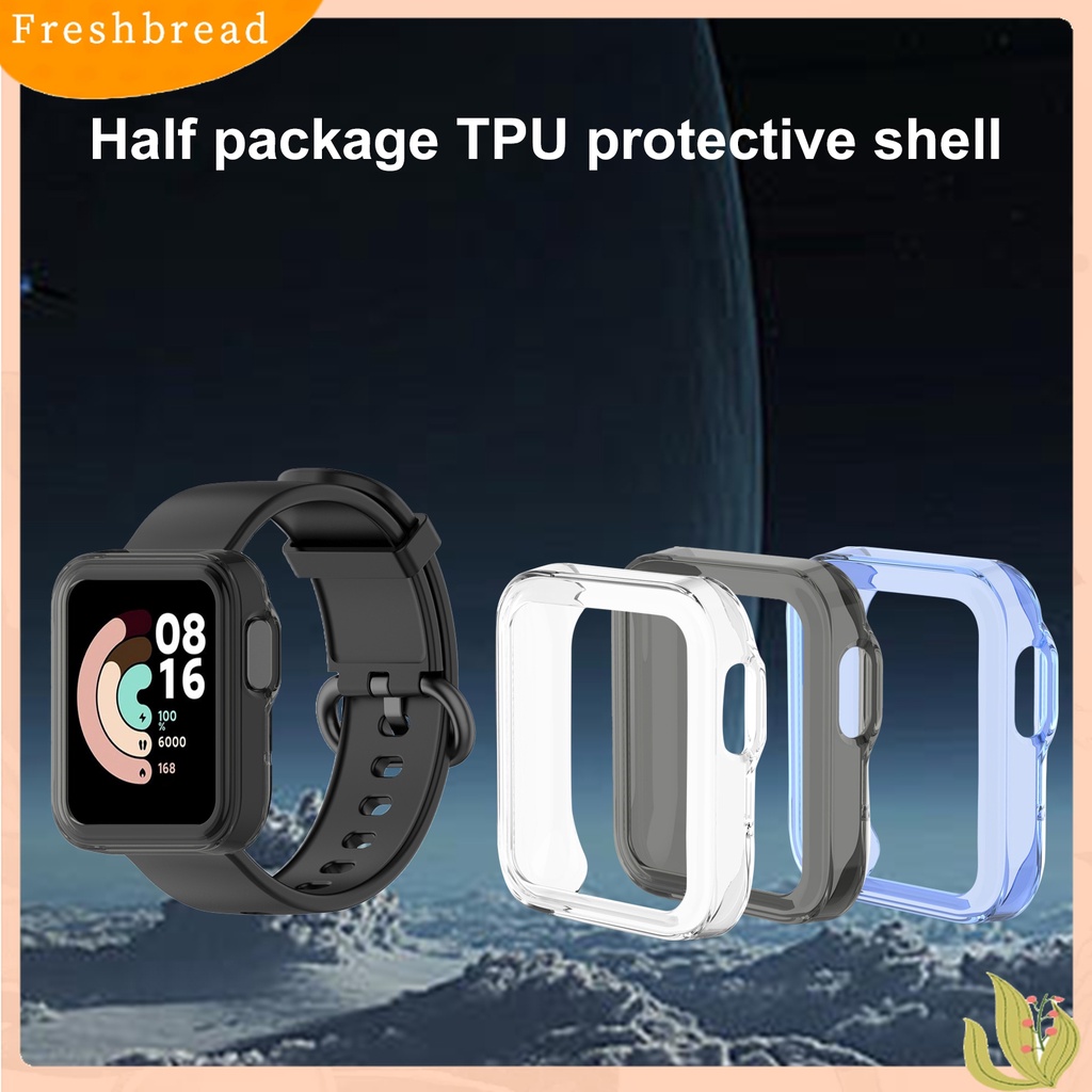 Terlaris Portable Transparent Shockproof TPU Smart Watch Screen Protector Protective Cover for Xiaomi Mi/Redmi Watch Lite