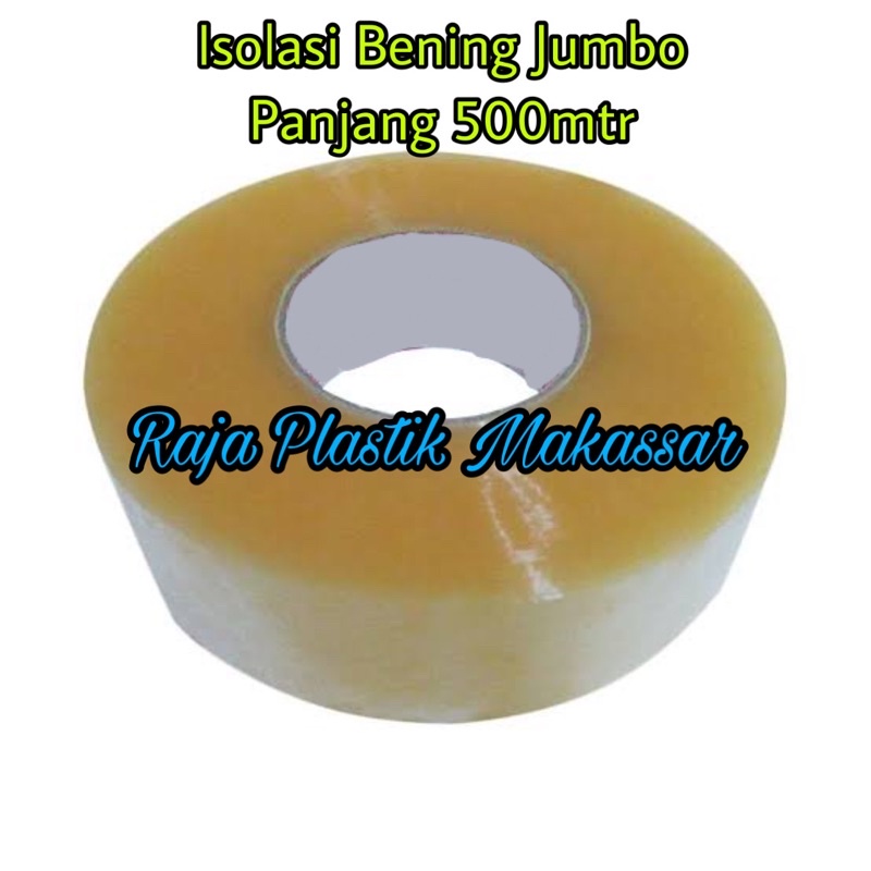 

isolasi bening jumbo panjang 500mtr