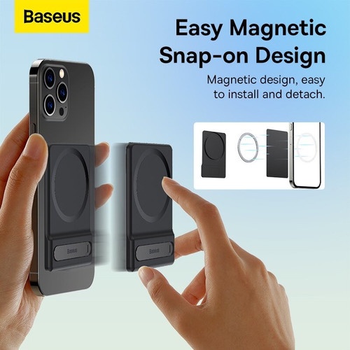 Stand HP BASEUS Bracket Phone Foldable Magnetic Bracket Stand Holder - LUXZ01