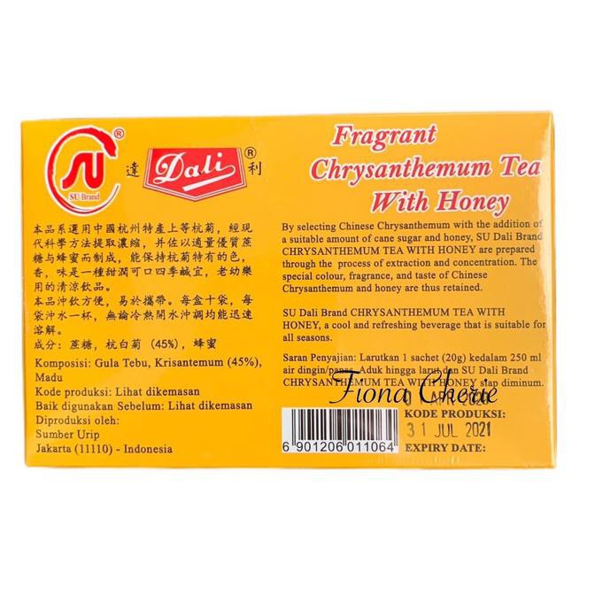 

Teh-Bubuk- Teh Chrysanthemum dengan madu / chrysantemum tea with honey -Dijamin-Halal.