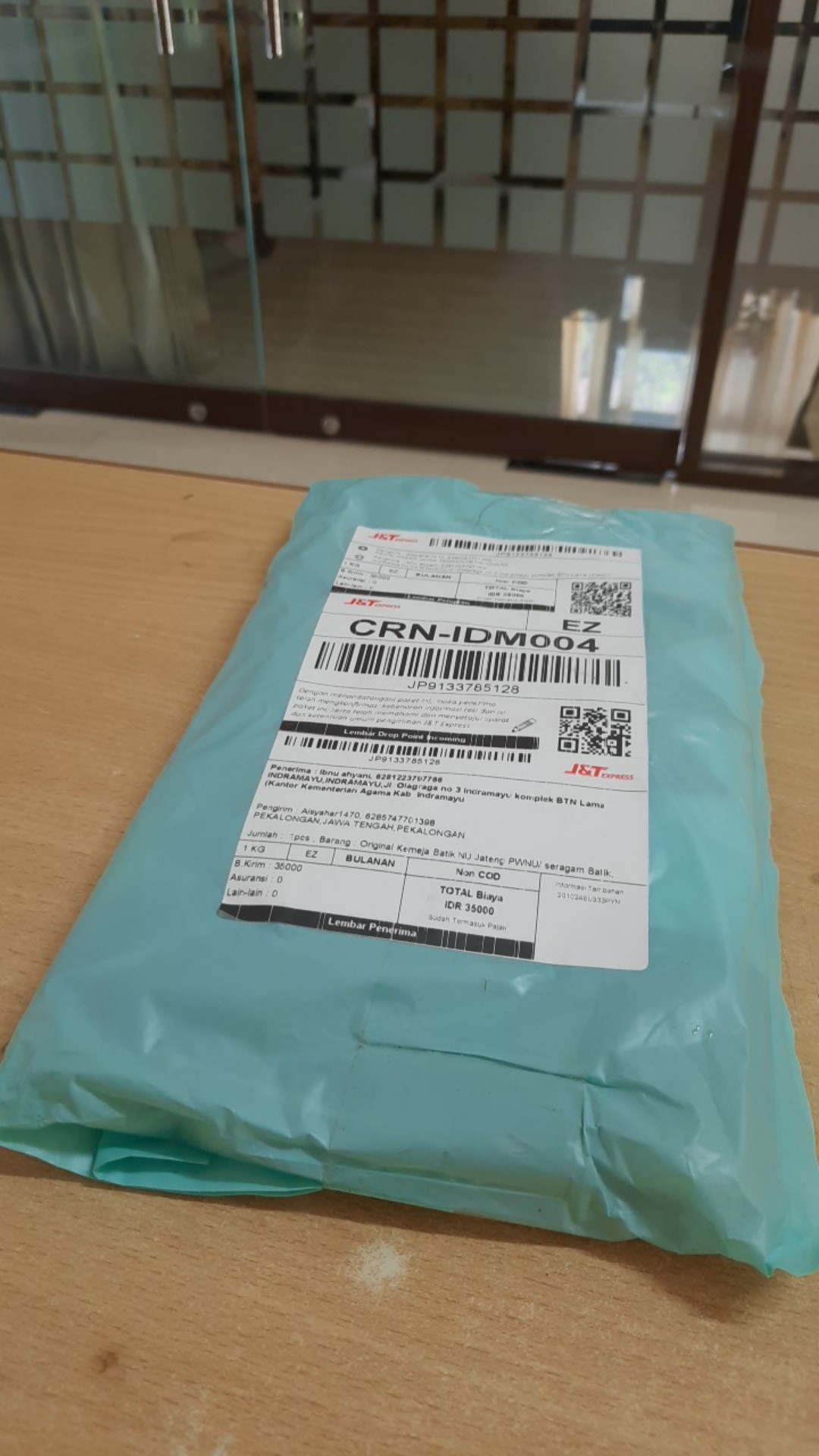 Original Kemeja Batik Nu Jateng Pwnu/ Seragam Batik