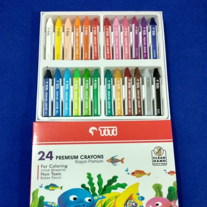 Premium Crayon Titi per set