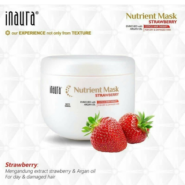 Strawberry mask inaura 1000ml