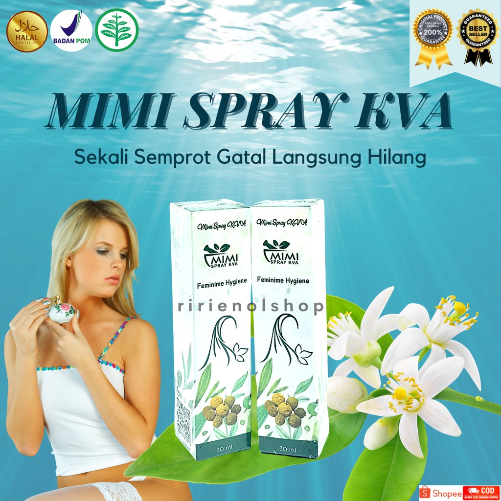 KVA Mimi Intimate Spray BPOM 149