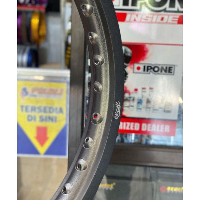 READY LAGI VELG TK EXCEL RACING TITANIUM KULIT JERUK160 HARGA 1PCS  RING 17 ORIGINAL