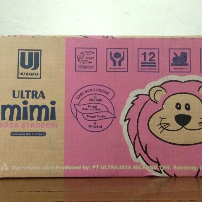 

SUSU ULTRA MIMI KIDS (STROBERI) - 125 ML