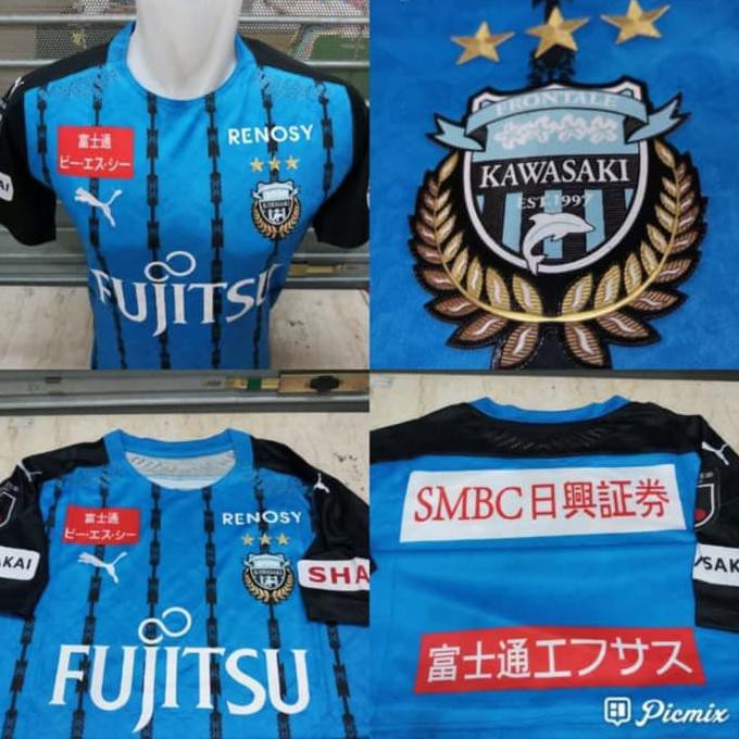 Hot Produk Jersey Bola Kawasaki Frontale Home Official 2020-2021 Grade Ori Import Terlaris