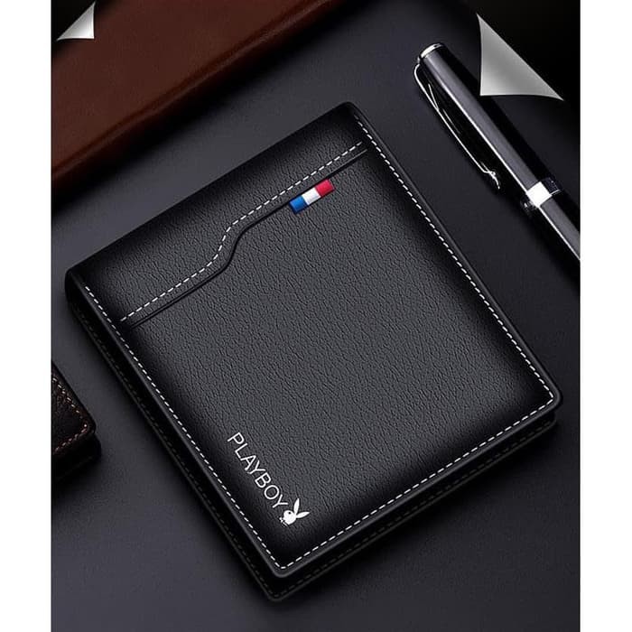 DOMPET PRIA KULIT KECIL KARTU LIPAT PENDEK MEN LEATHER WALLET COWOK IMPORT PREMIUM KEREN MURAH GF480