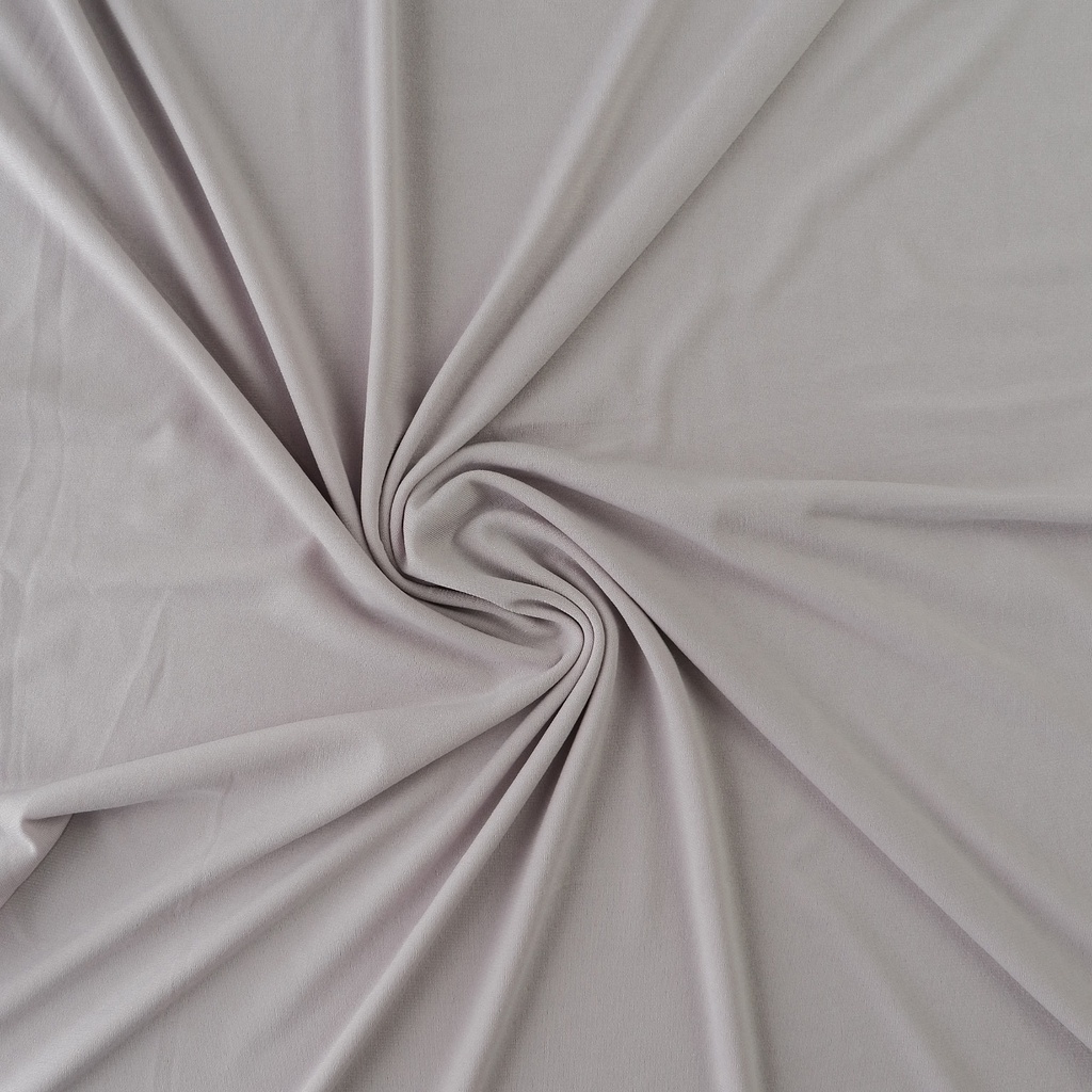 Pashmina Instan Jersey New Normal Series | Pashmina Lubang Telinga-Silver