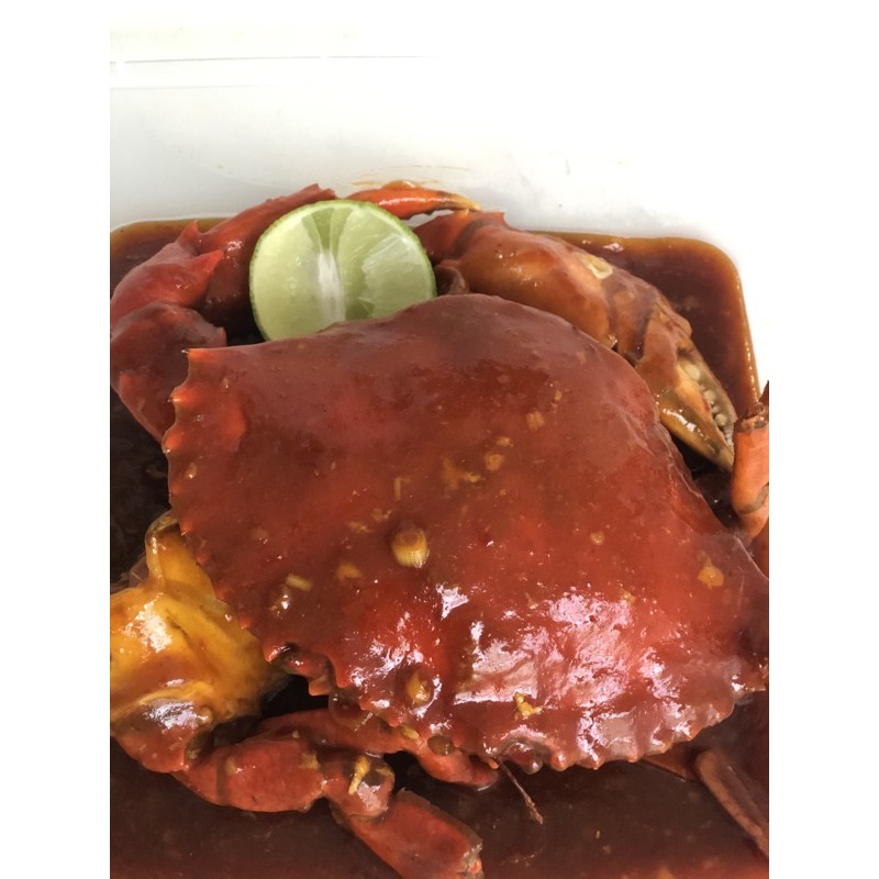 

iLovbster Kepiting Bumbu Bali sambal matah 1 ekor
