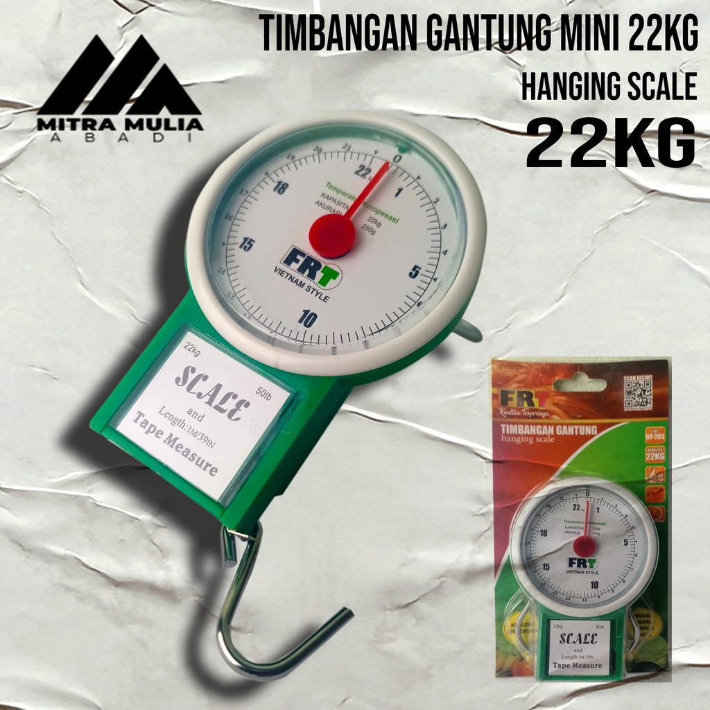 Timbangan Gantung Mini 22kg | Hanging Scale 22kg