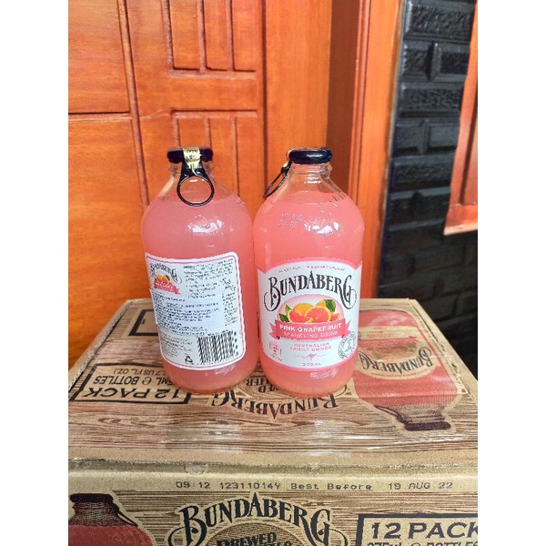 

bundaberg pink grapefruit sparkling drink 375ml minuman