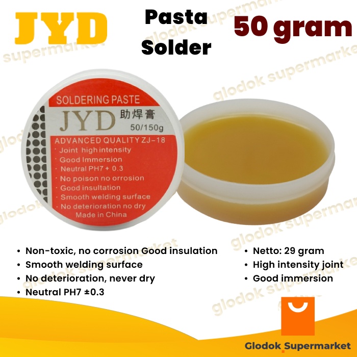 Pasta Solder JYD 50 Gram Soldering Paste Lotfet 50gr