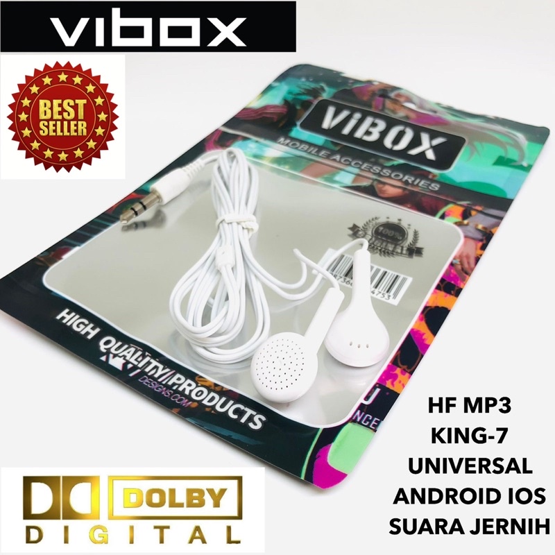 HANDSFREE VIBOX MP3 NEW UNIVERSAL ANDROID IOS SUARA JERNIH MUSIC NONSTOP ASEKKK