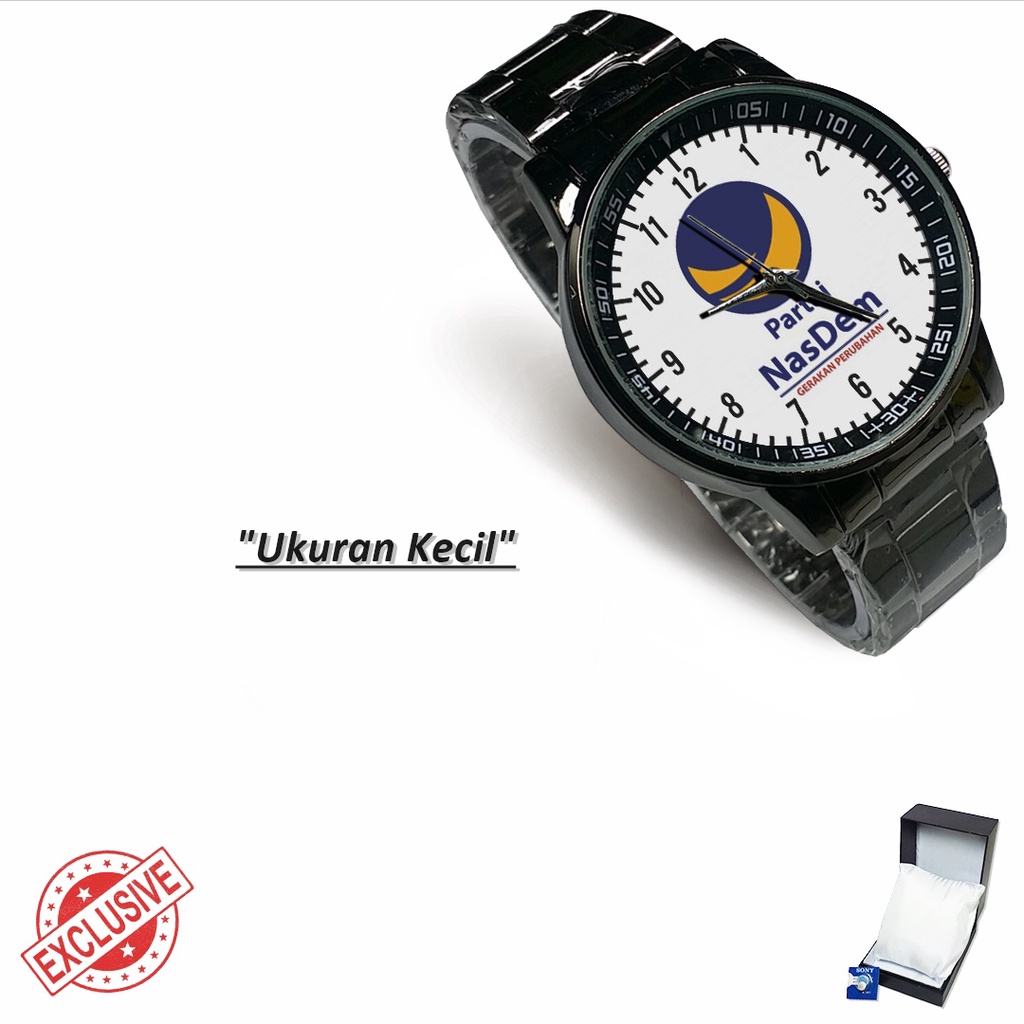 Jam Tangan Rantai Couple PARTAI NASDEM - 03 (Nice)