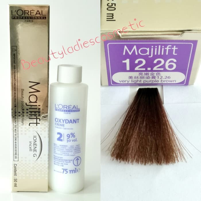 

Loreal Majilift Very Light Brown Red Plum Reflect No.12.26 50ml