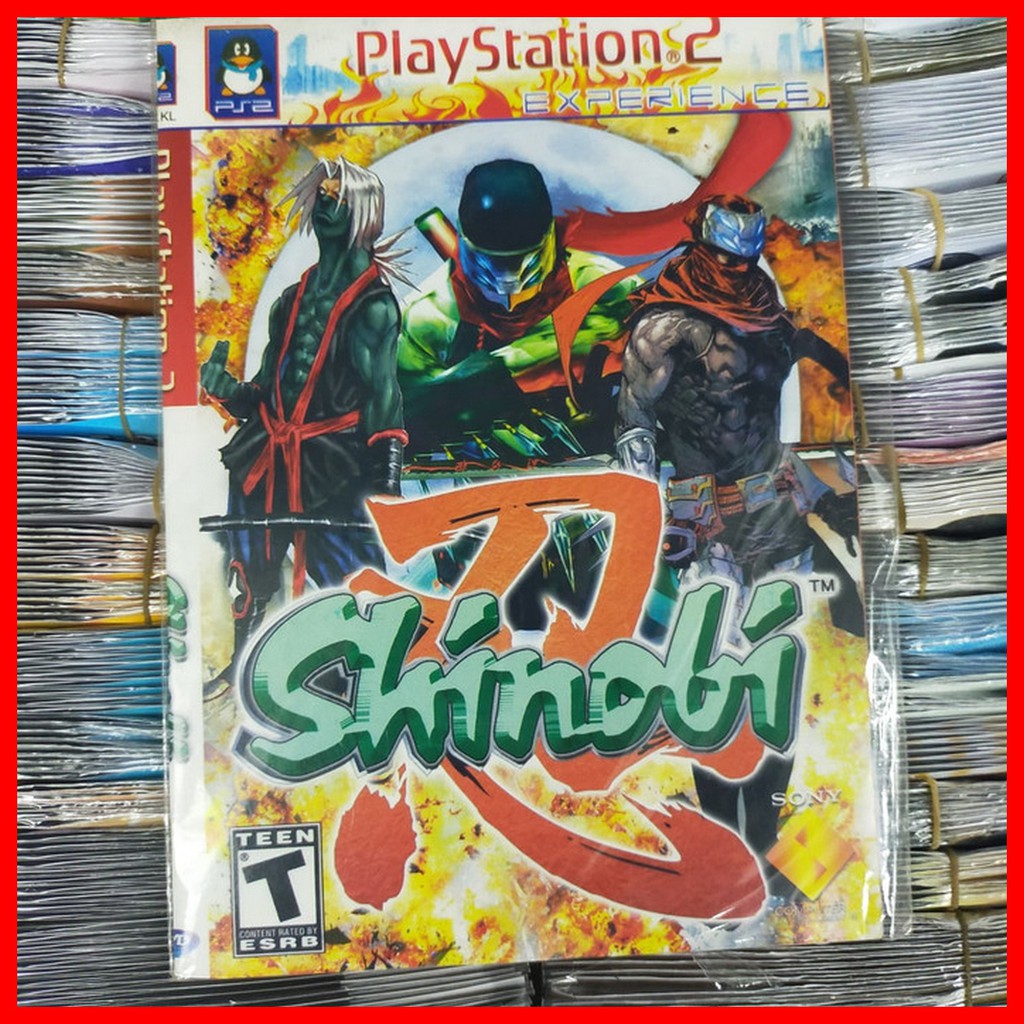 BELI 5 GRATIS 1 KASET PS2 SHINOBI / kaset ps2 ps 2 shinobi