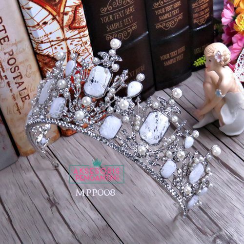 [TOKO TERPERCAYA] HEADPIECE MAHKOTA PENGANTIN AKSESORIS WEDDING HAIRBAND C