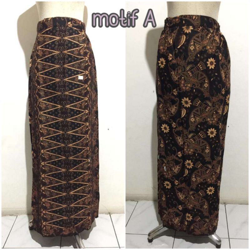 Rok Tumpal Geser Kancing 4 GK010 Motif Pucuk Rebung / Rok Betawi Motif Terbaru /Bawahan kebaya Encim Betawi