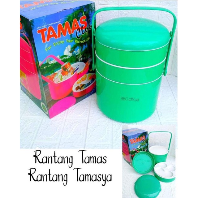 Rantang Tamas Piknik 3 Susun Jumbo Besar Rantang Tamasya