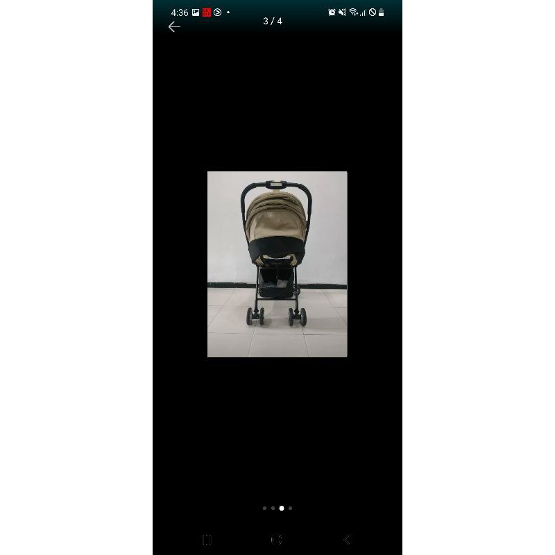 stroller cocolatte raquide second murah