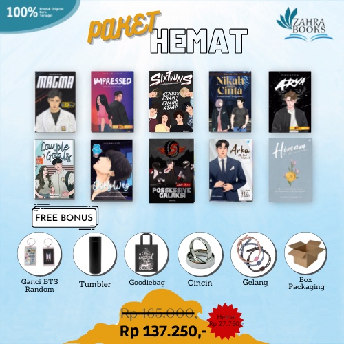 NOVEL MAGMA POSSESSIVE GALAKSI HIMAM ARKA SIXTWINS Nikah ARYA  IMPRESSED Couple On My Way  FRE BONUS