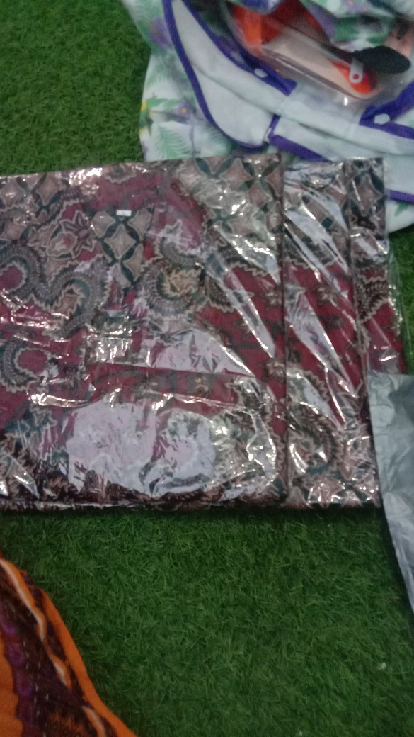Kemeja Batik Pria Lengan Panjang Size M L Xl Xxl Katun Batik Premium Seragam Kantor Seragam Batik