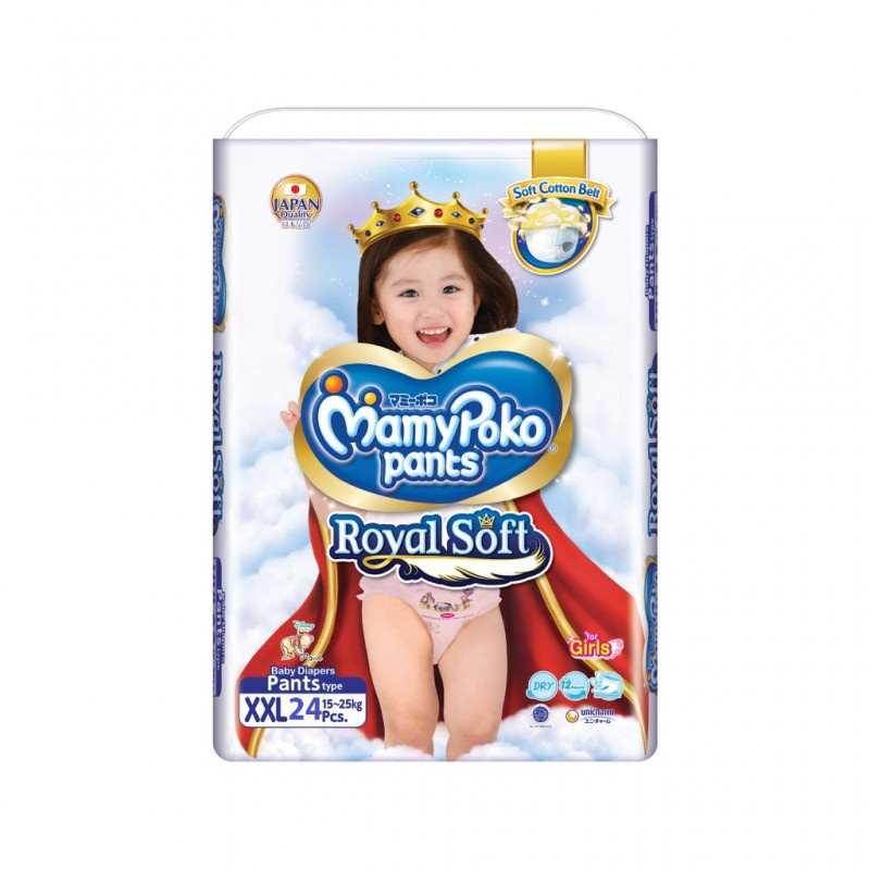 MamyPoko Pants Royal Soft XXL 24 Girls