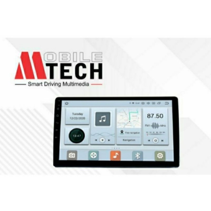 HEAD UNIT DOUBLE DIN MTECH MM-8803 10 INCH