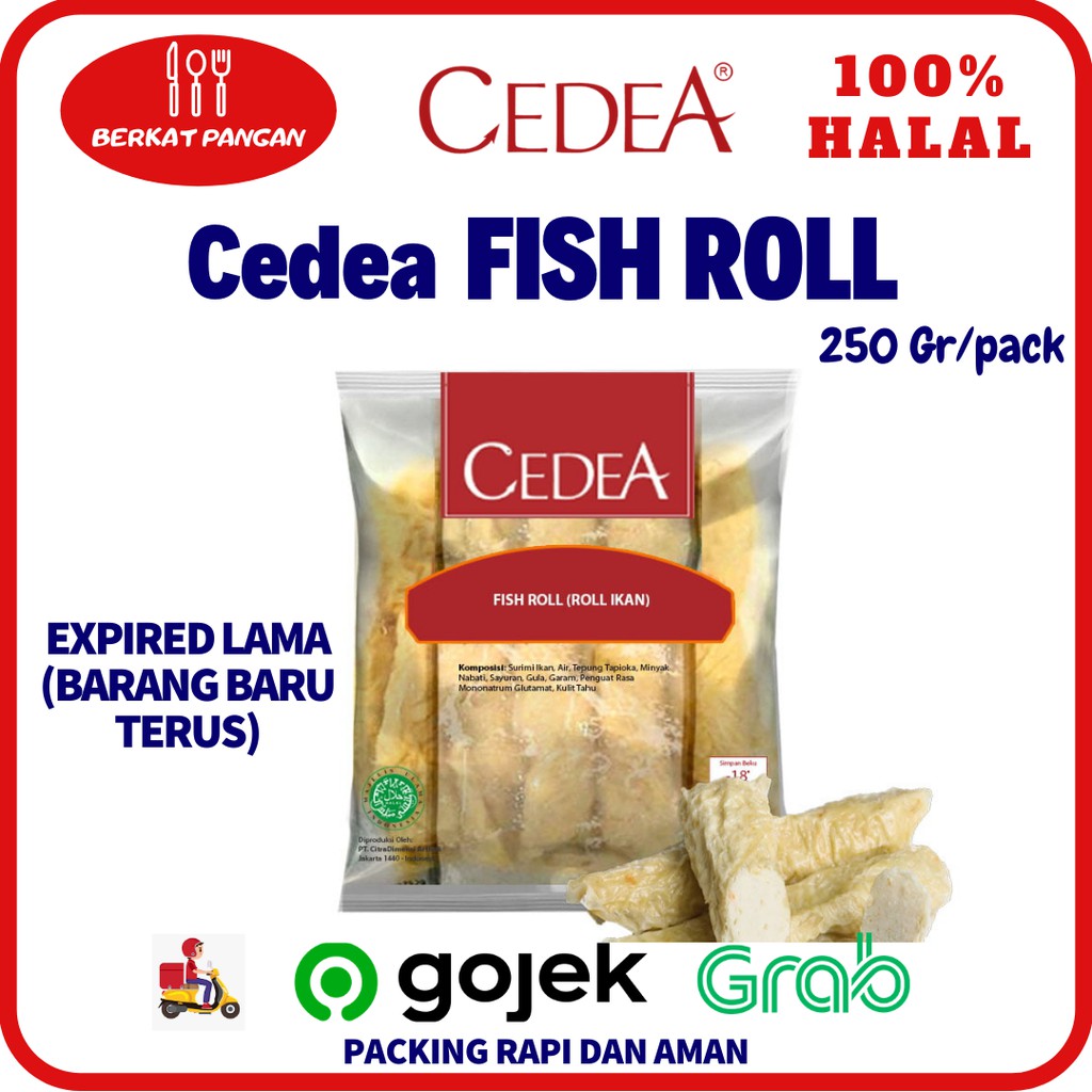 Jual CEDEA Fish Roll 250GR ( ROLL IKAN ) Indonesia|Shopee Indonesia