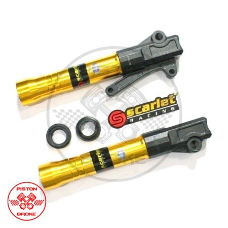 BOTTOM / TABUNG SHOCK / SOK DEPAN SUPRA 125 SCARLET