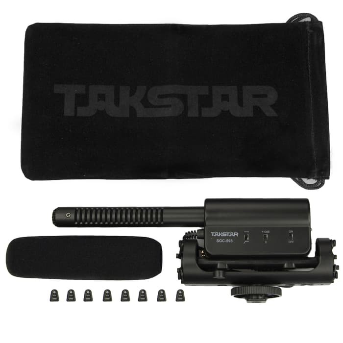 TAKSTAR SGC-598 Mic Kamera Wawancara Interview Microphone Shotgun