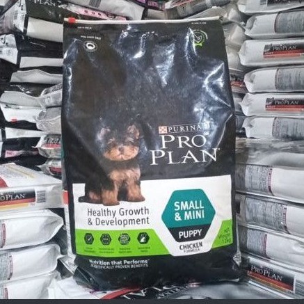 Proplan small mini puppy chicken 12kg makanan anak anjing