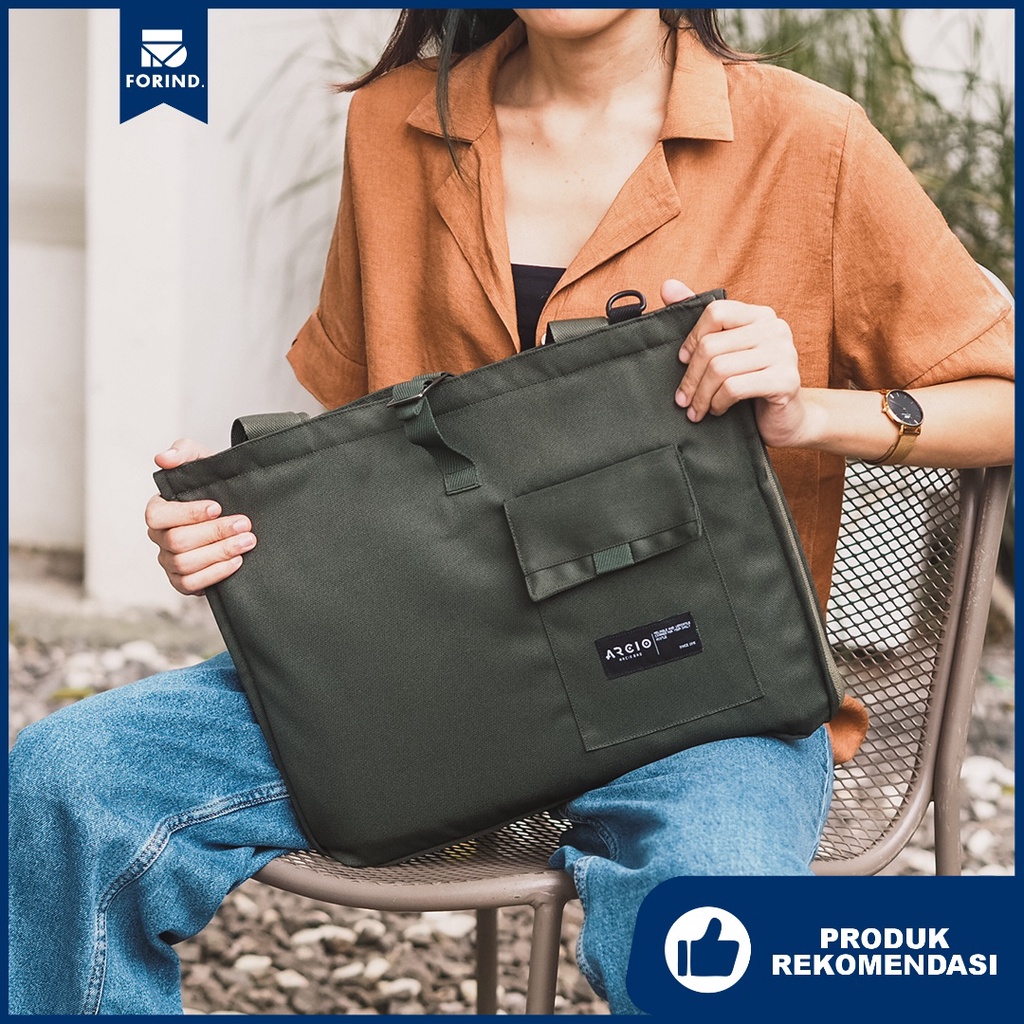 Levi Army | Tas Jinjing Multifungsi  Slempang Tote Bag Pria Men Wanita Laptop Case Ori | FORIND x Arcio