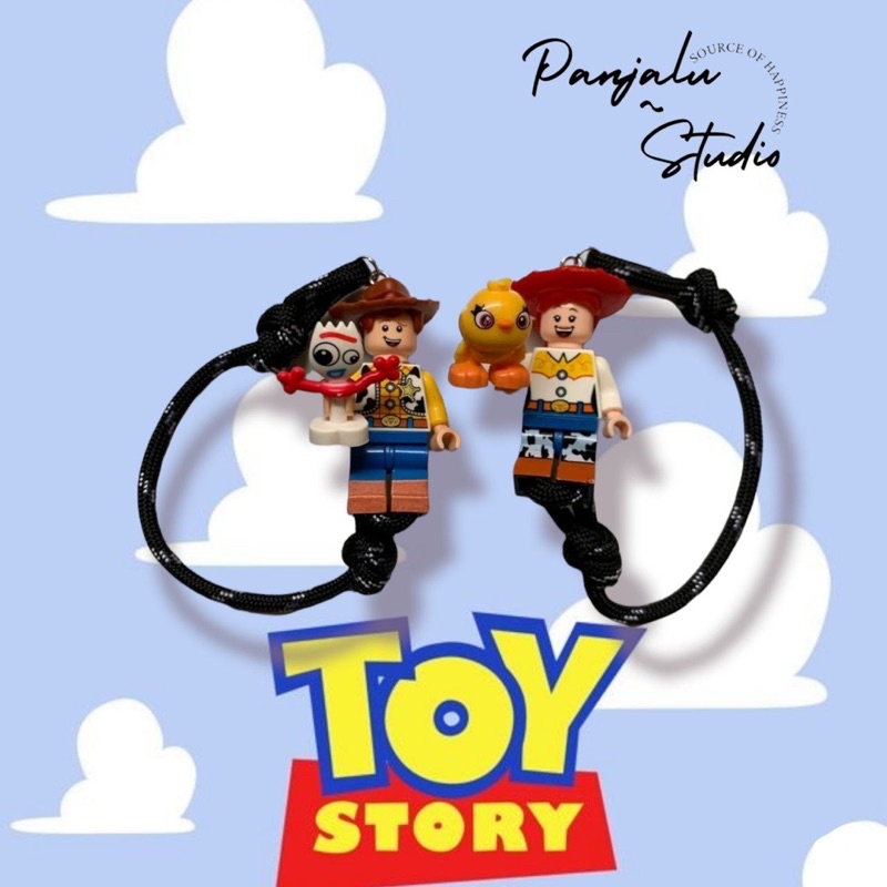 GELANG LEGO TOY STORY / WOODY JESSIE ALIEN BUZZ LIGHTYEAR / GELANG AESTHETIC / GELANG LUCU /