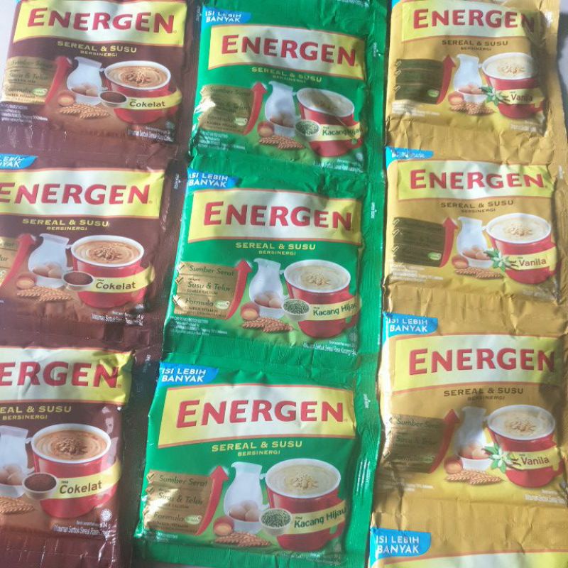 

Energen sereal & susu 10 sachet x 35 g