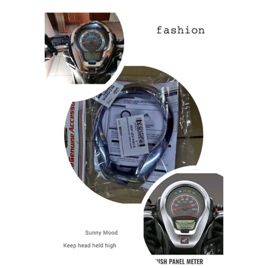 garnish panel meter new scoopy 2021