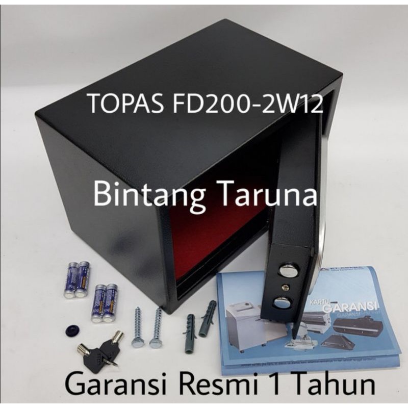 Electronic Safe Box Topas FD200-2W12 Electronic Cash box Topas FD200