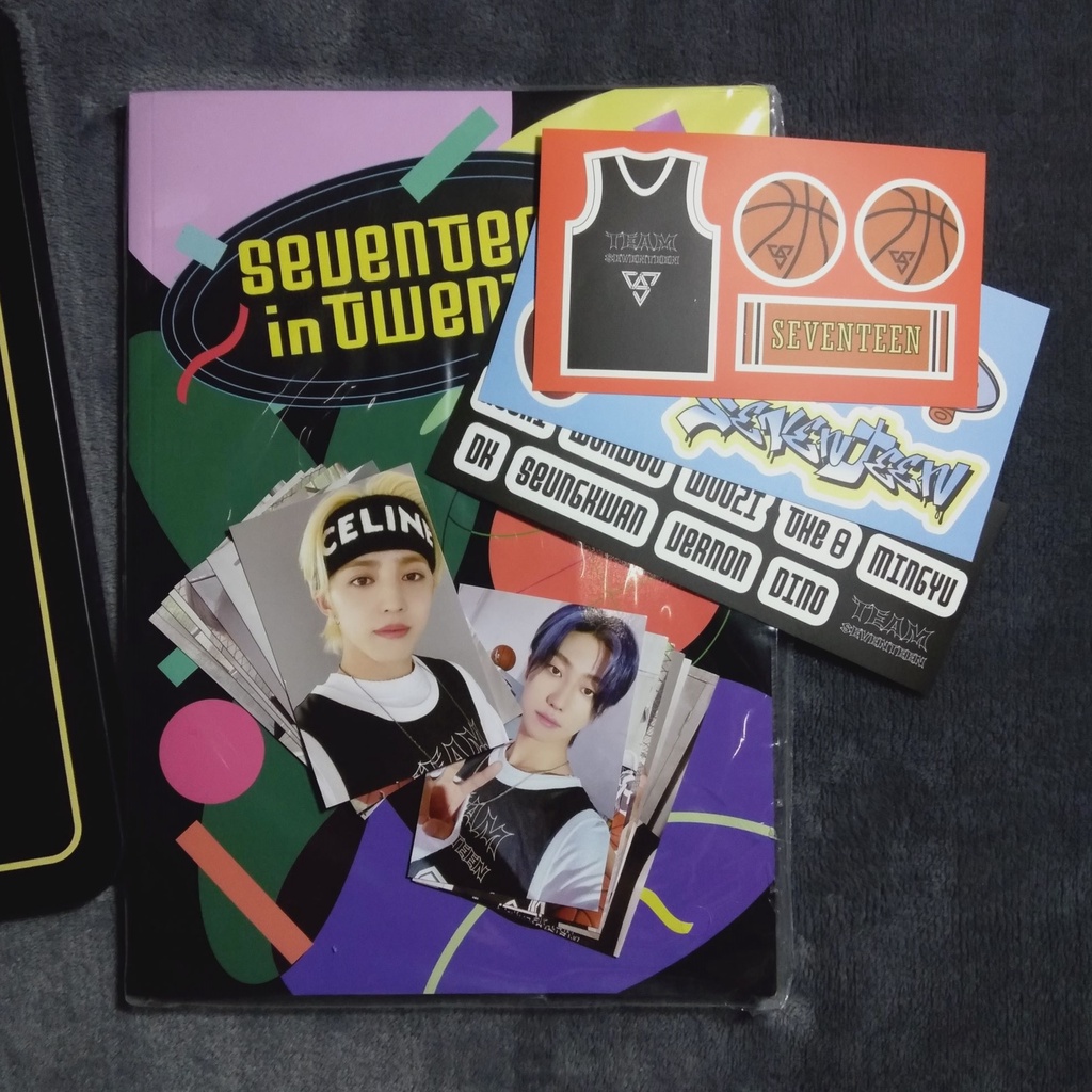Seventeen 6th Membership Kit Basket Abas - Photobook Photocard PC Jeonghan Joshua Jun Woozi The8 DK 