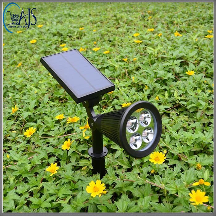 Lampu Sorot Teras Tenaga Surya / Lampu Sorot Taman Solar Cell