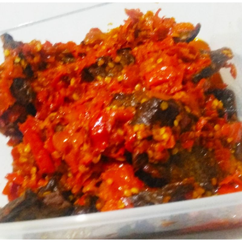 

paru goreng balado