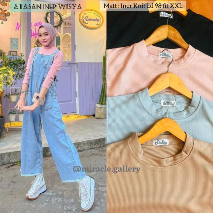 KNIT ATASAN WISYA/ATASAN WANITA KNIT HIGH QUALITY/LONG SLEEVE TOP