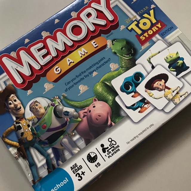 Toy story memory game Hasbro