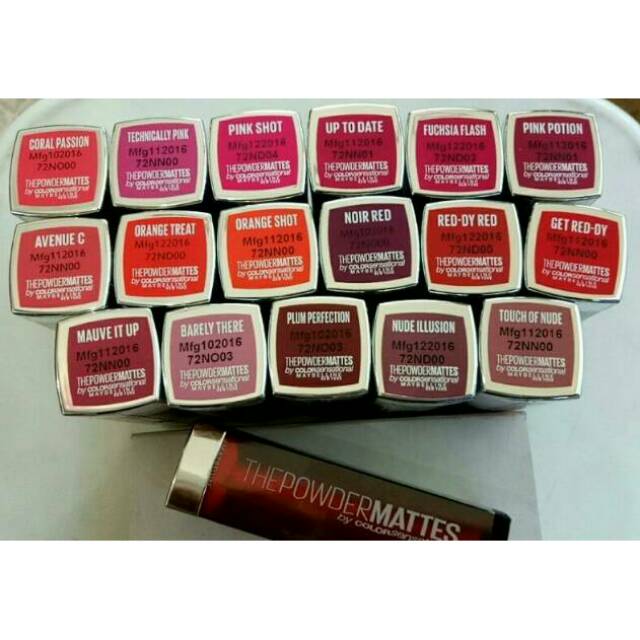 Jual Maybelline Color Sensational Powder Mattes Fuchsia Flash Kota Surakarta Tooqoo Tokopedia